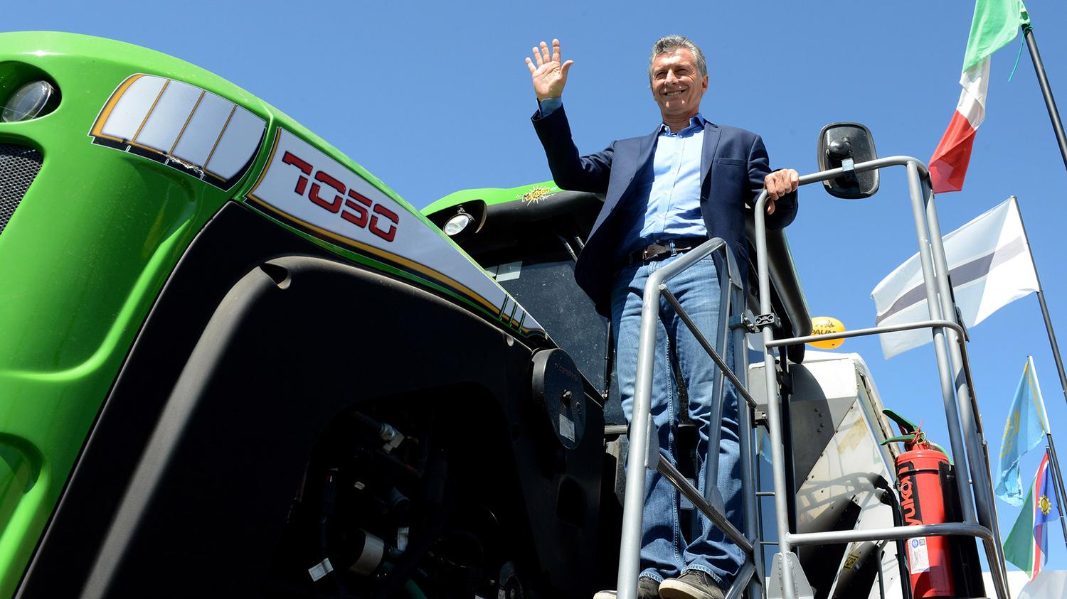 Macri defendió al agro: “El futuro es con el campo y no en contra”