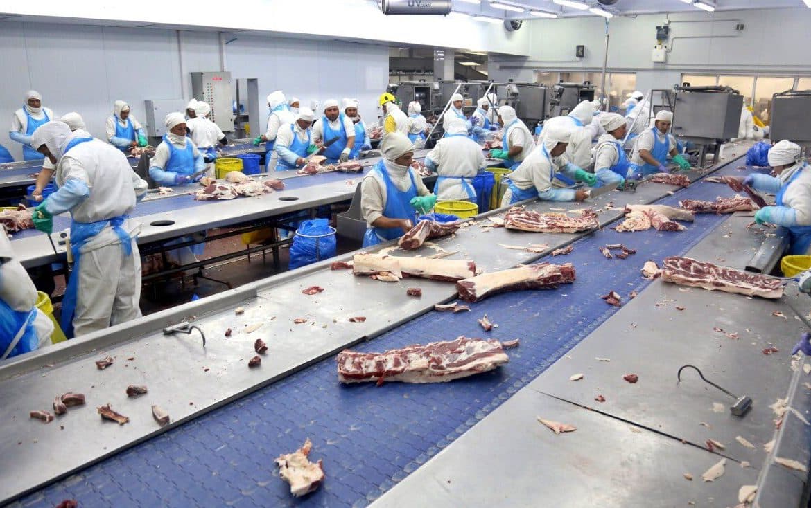 Un frigorífico de Azul realizó su primera exportación a China