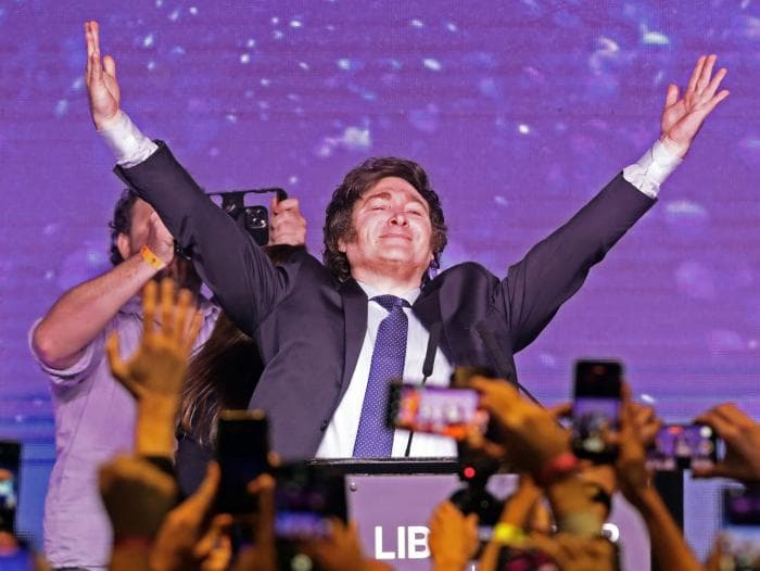 Guiño de Milei para el campo con respecto a las retenciones