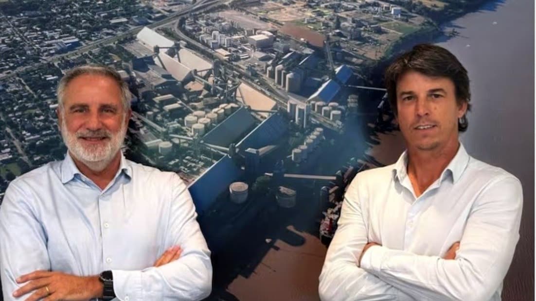 Pablo Noceda (Molinos Agro) y Fernando Correa Urquiza (Louis Dreyfus Company) informaron sobre la adhesión de 900 acreedores a la propuesta conjunta de sus compañías.