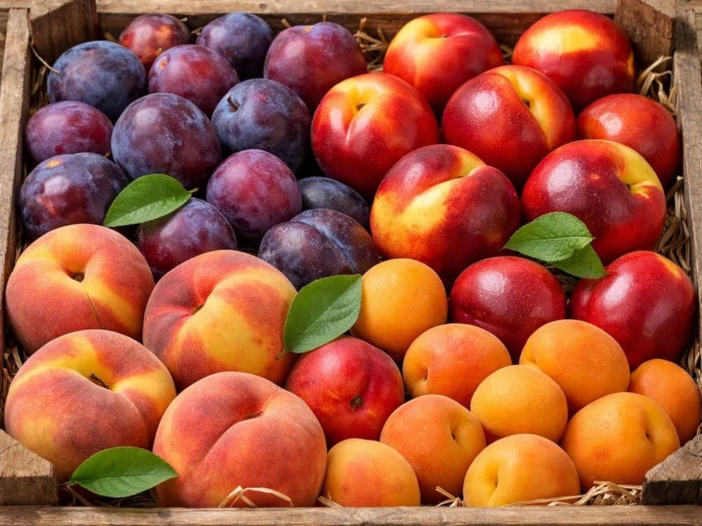 Ciruelas, duraznos, damascos y nectarines, frutas que podrían ser exportadas a China.