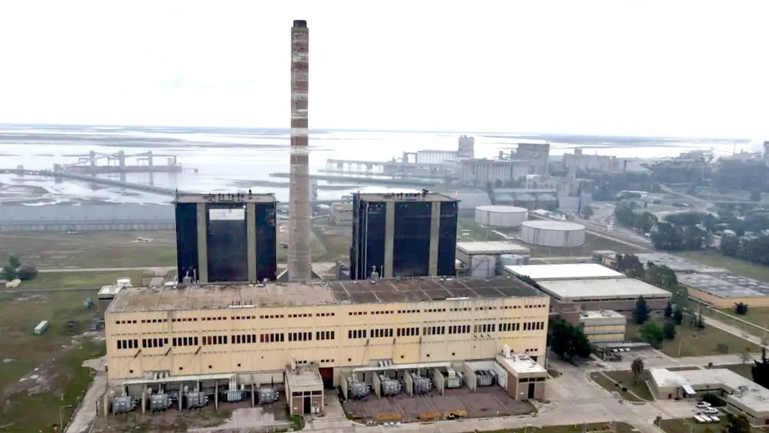 El complejo industrial se levantaría en proximidades de la central termoeléctrica whitense. Foto Archivo