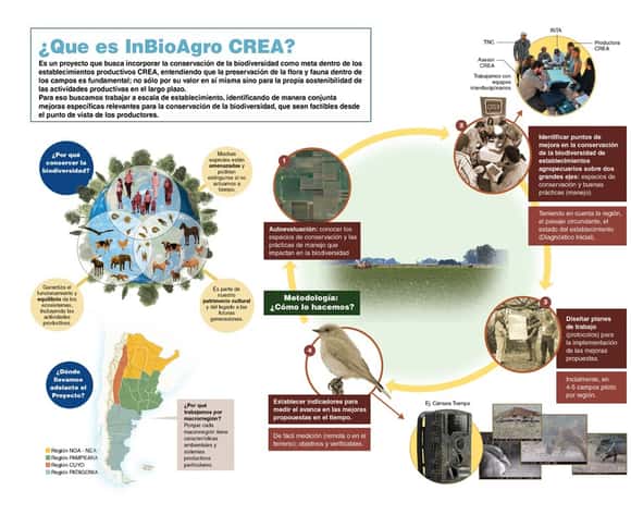 Monitoreos de biodiversidad para la mejora de la gestión ambiental en establecimientos CREA